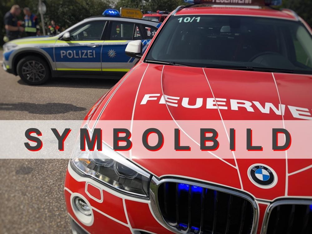 Einsatzfoto Erkundung - Dieselspur