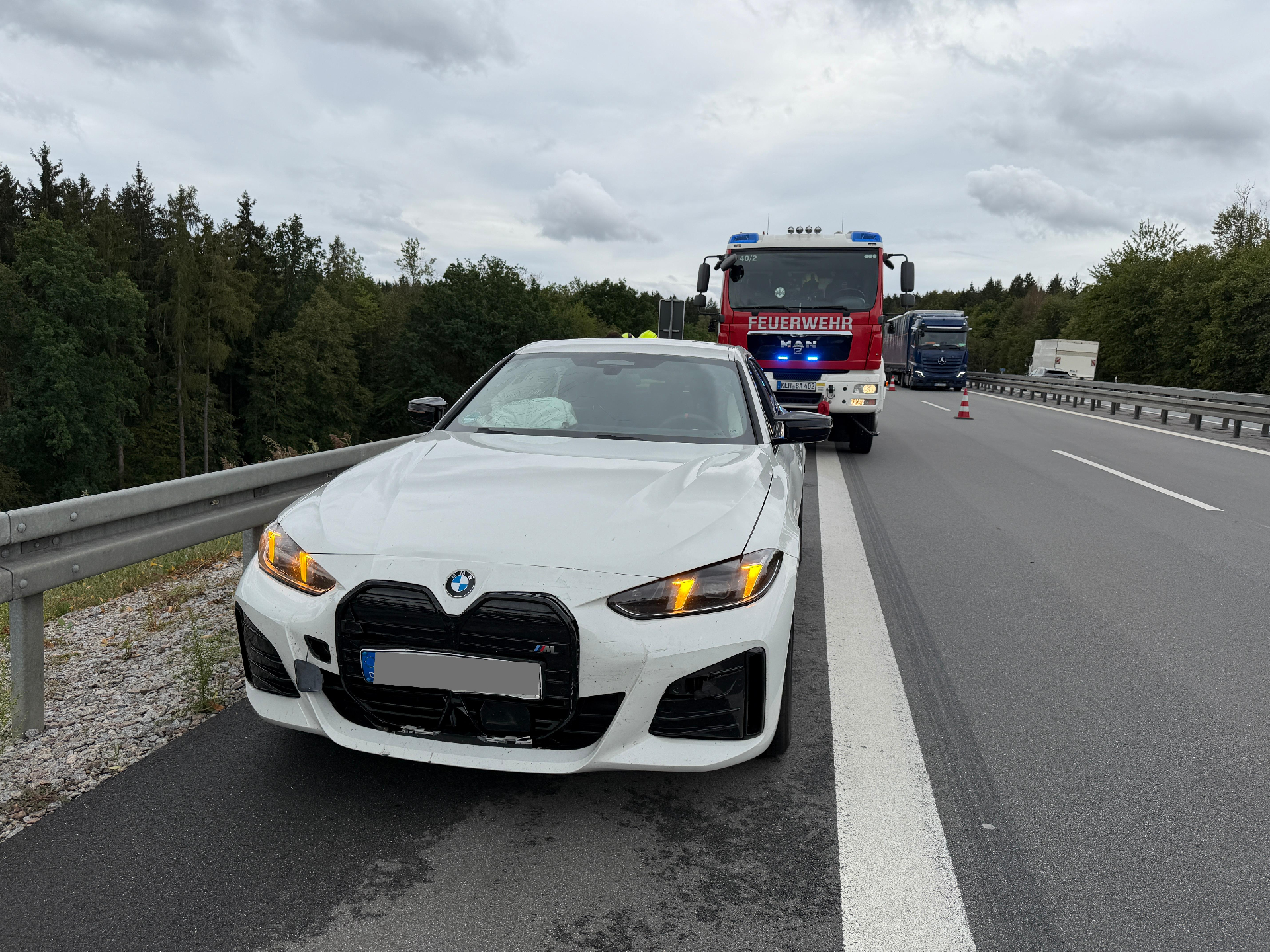 Einsatzfoto Verkehrsunfall